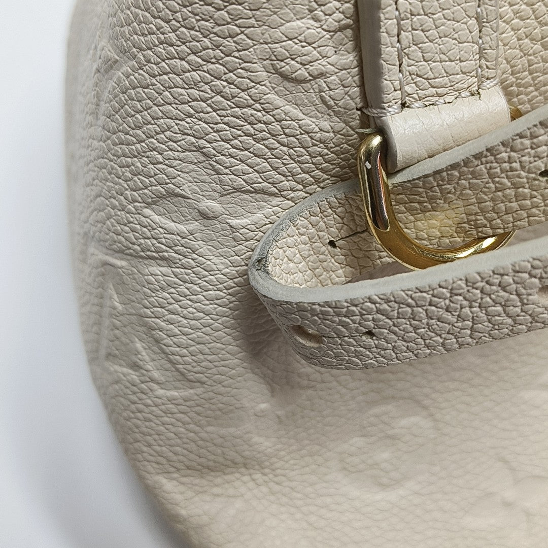 BACKUP Monogram Calfskin White