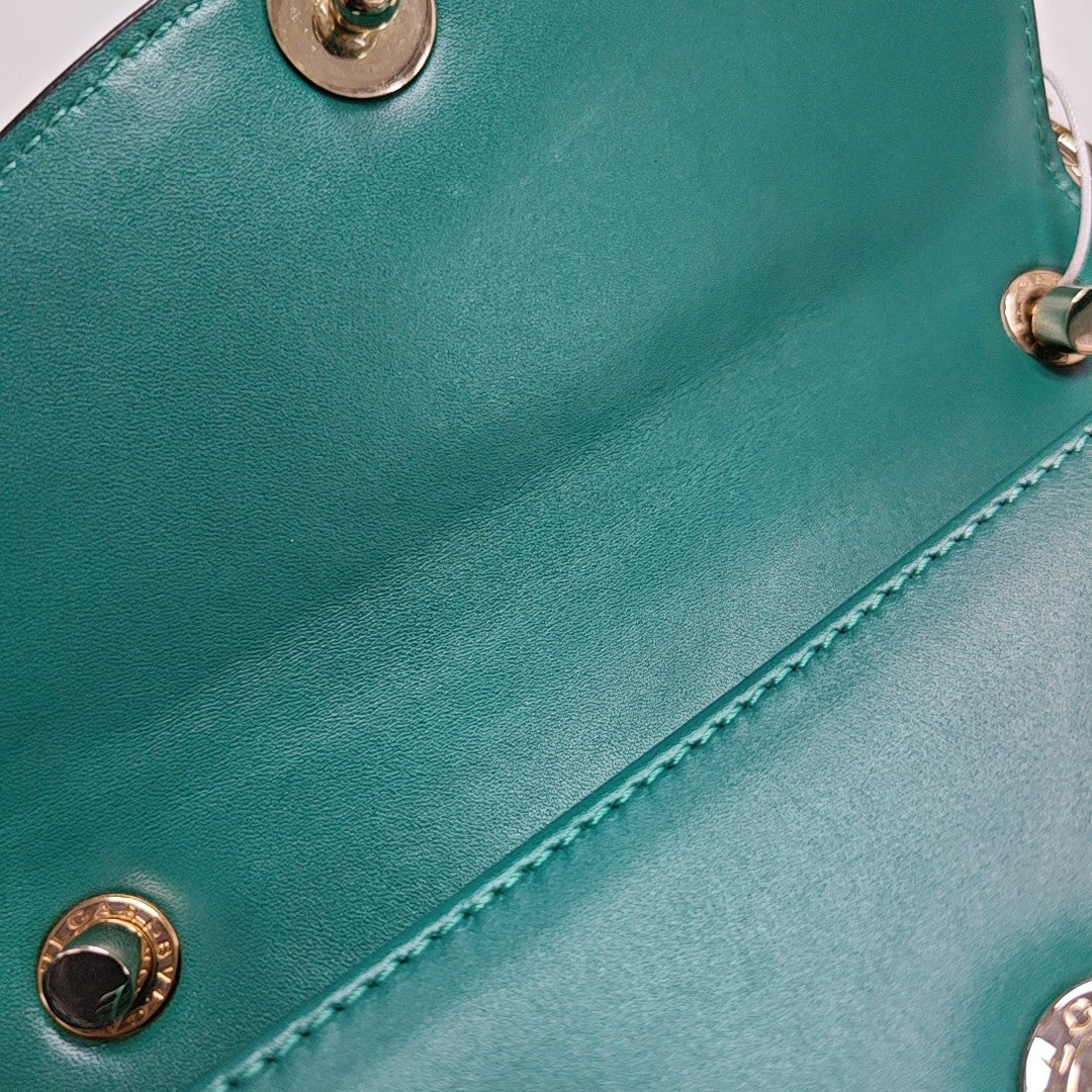 SERPENTI FOREVER Small Stingray Leather Green
