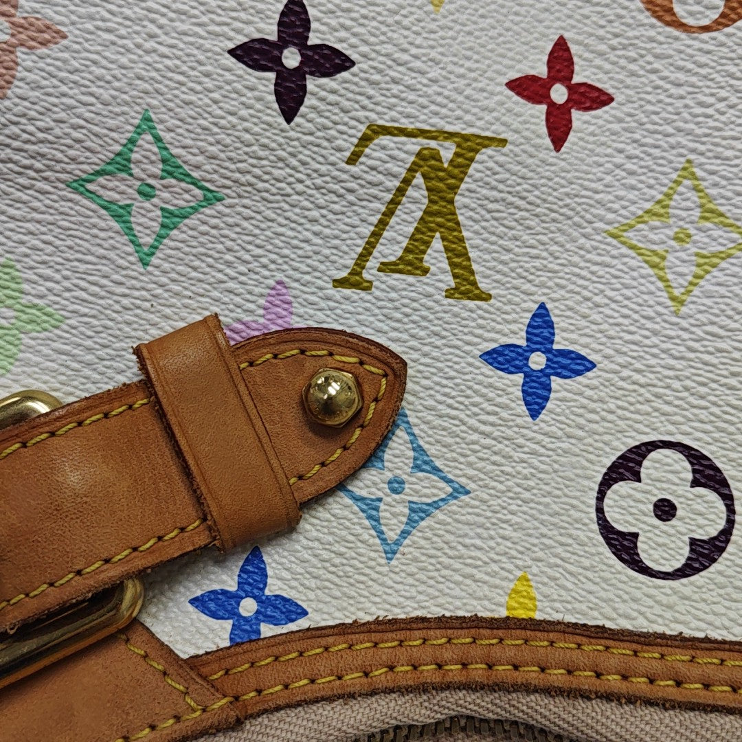 LV × TM GRETA Monogram Coated Canvas White