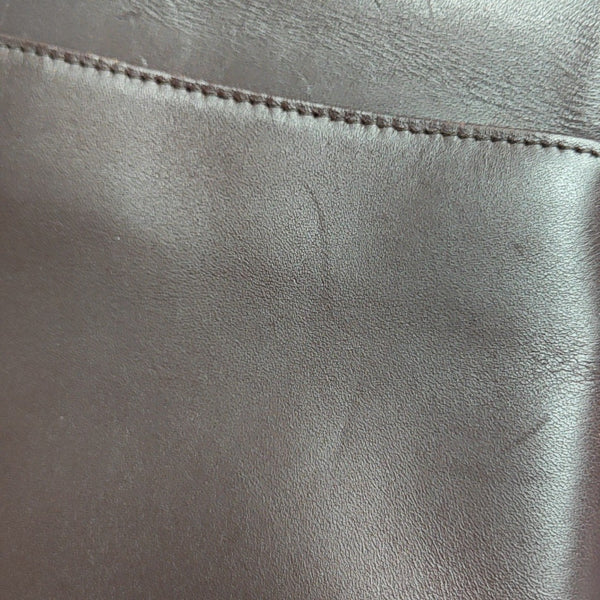 Calfskin Shoulder Bag Brown