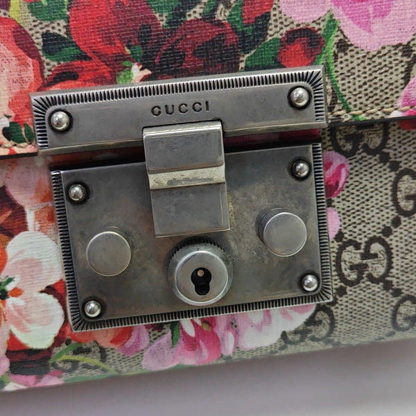 Padlock Small Monogram Coated Canvas Multicolor