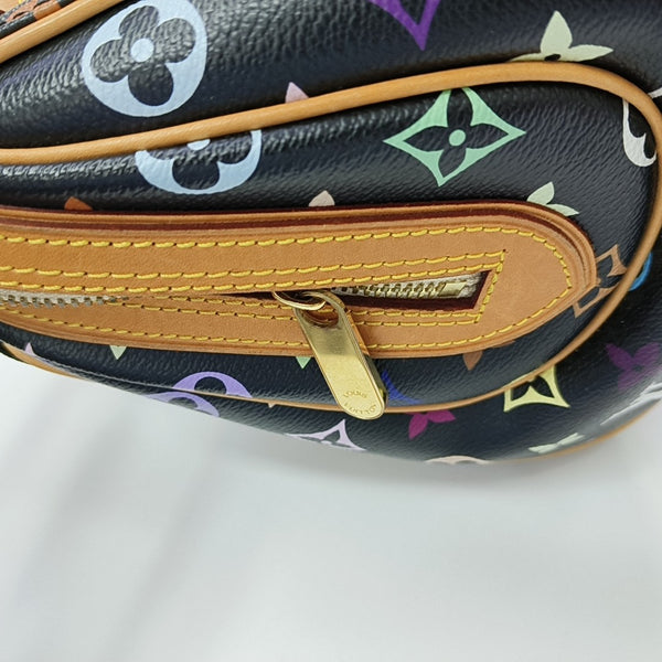 LV × TM PRISCILLA Monogram Coated Canvas Black