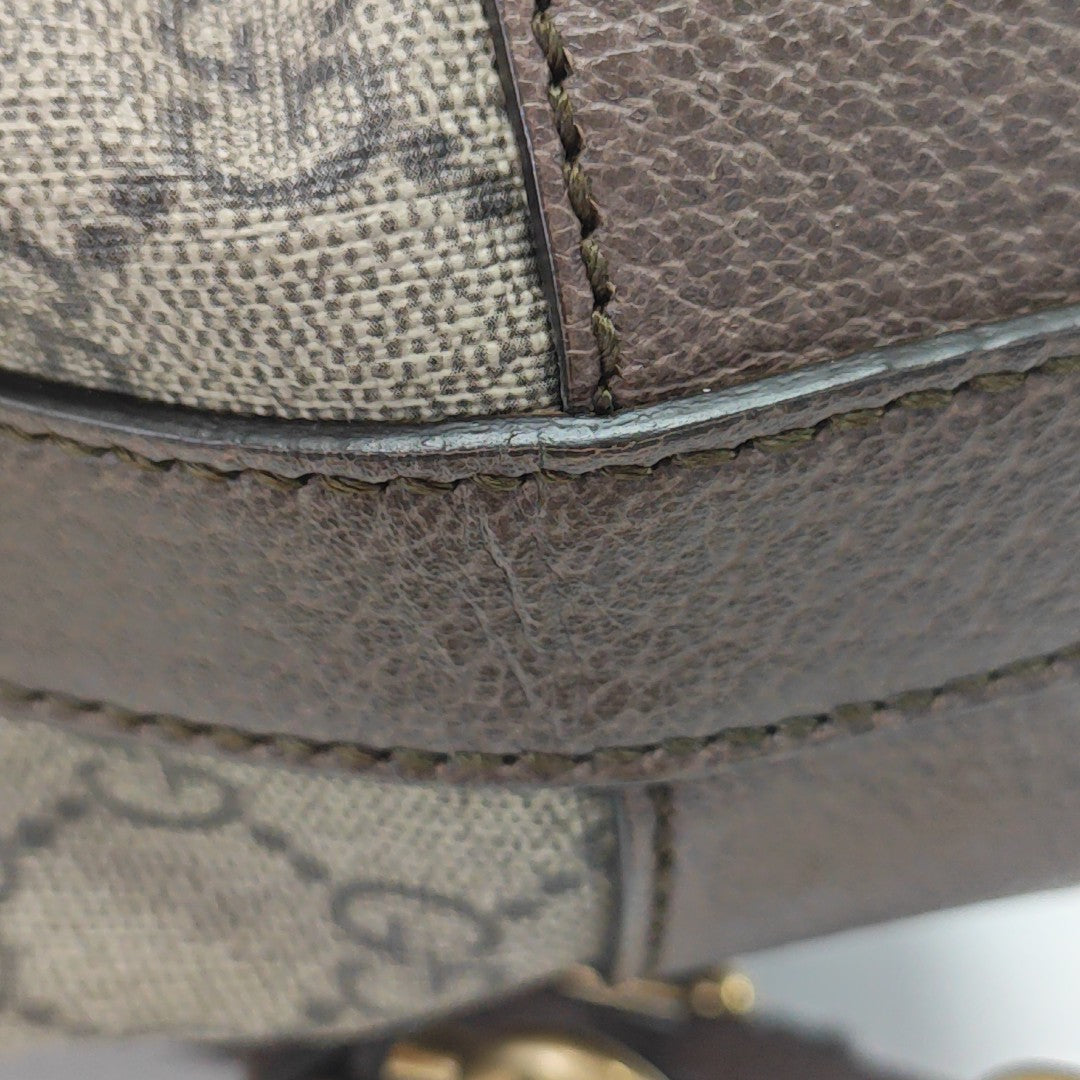 Neo Vintage Monogram Coated Canvas Black