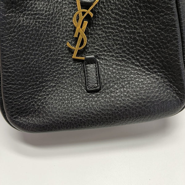 LE 5 À 7 Mini Deer Leather Black