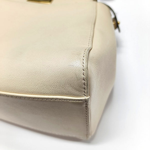 Peekaboo Mini Calfskin White