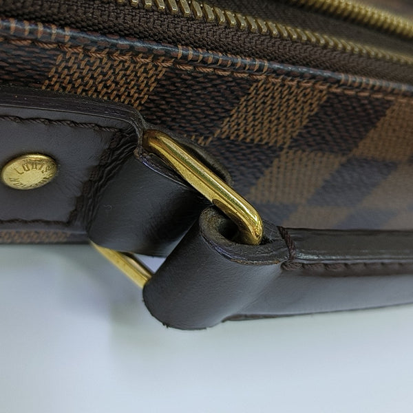 SABANA Damier Ebene Coated Canvas Brown