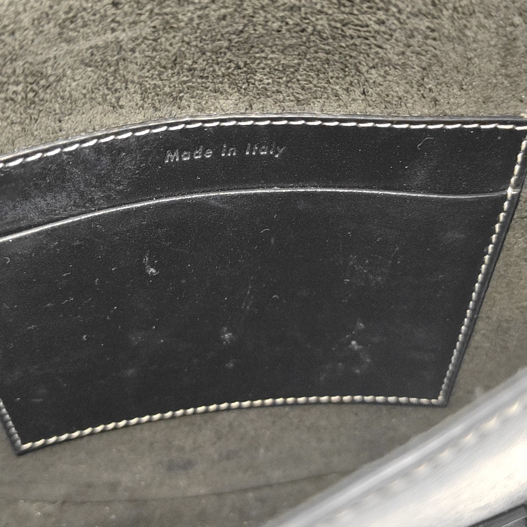 SYMMETRICAL Calfskin Black