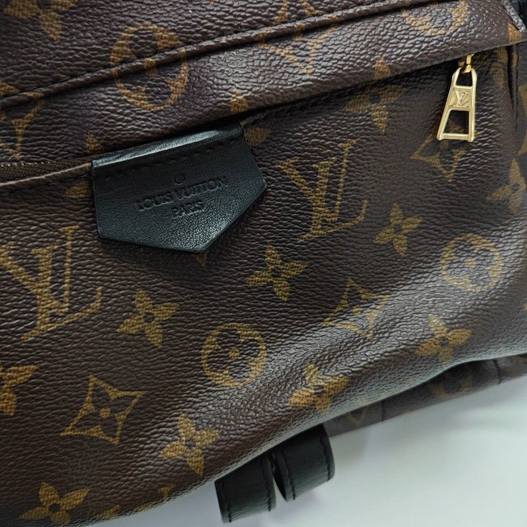 PALM SPRINGS MM Monogram Coated Canvas Brown