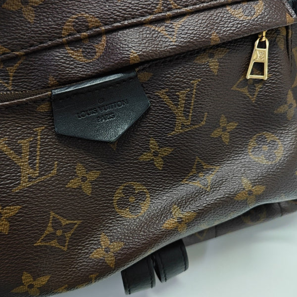 PALM SPRINGS MM Monogram Coated Canvas Brown