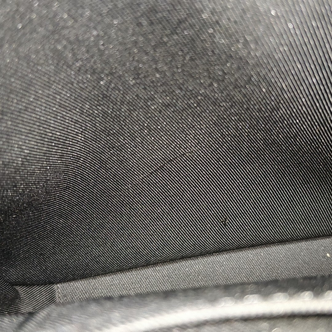 TAIGARAMA Monogram Coated Canvas Black