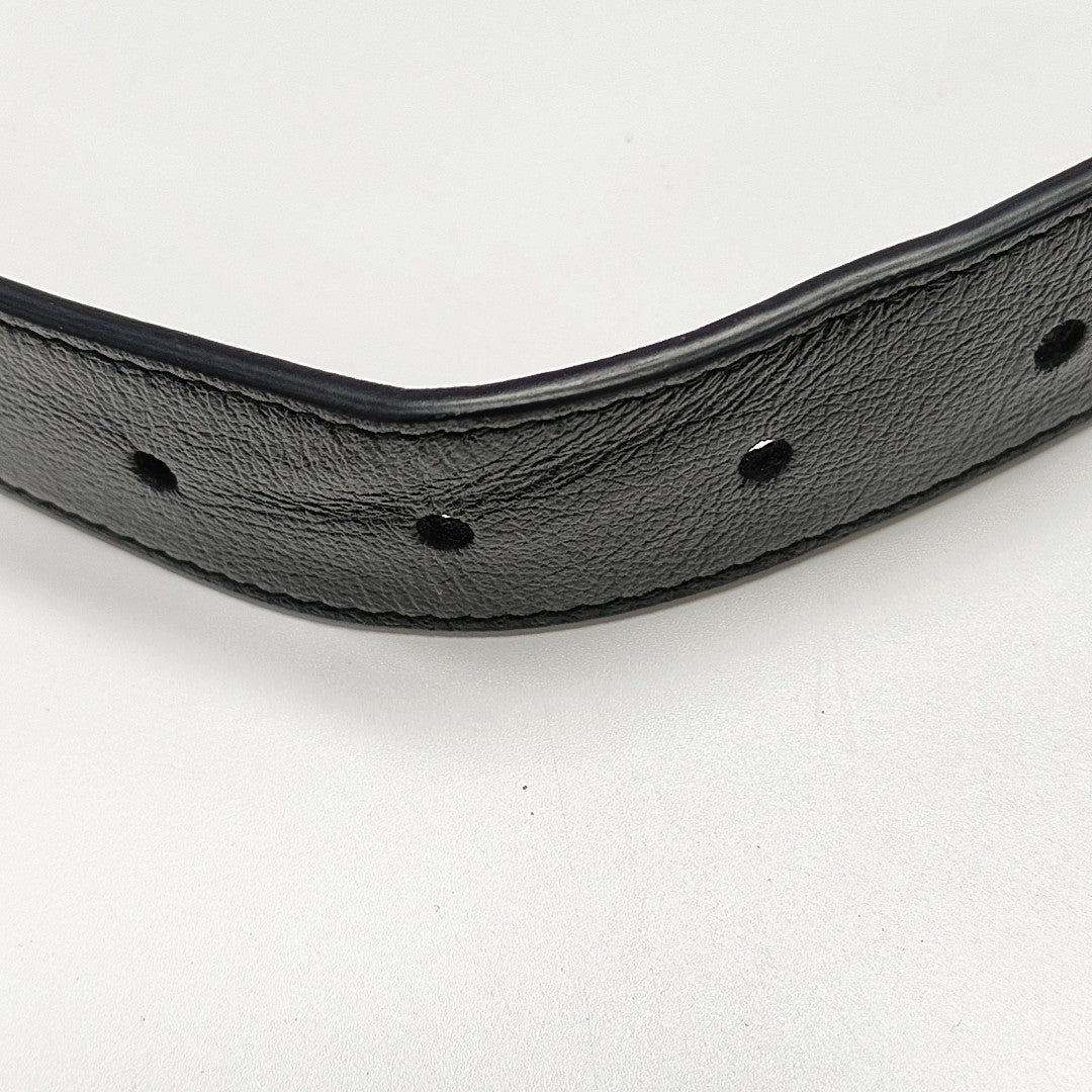 GG Marmont Super Mini Quilted Calfskin Black