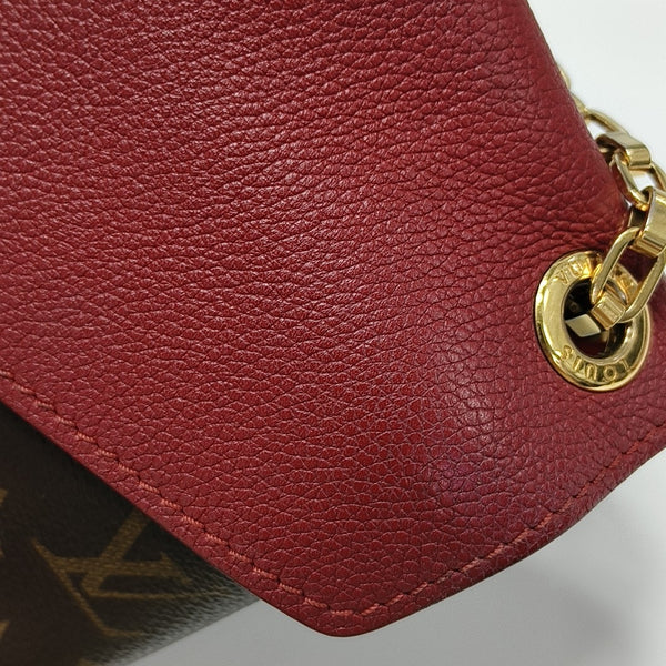 PALLAS BB Monogram Coated Canvas Brown
