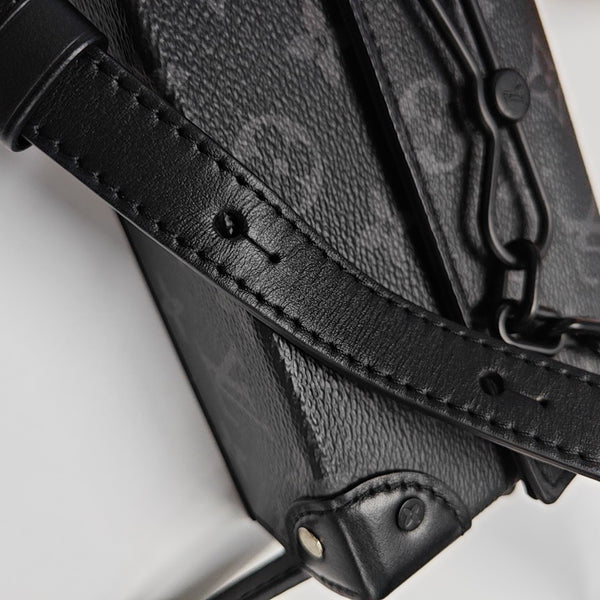 STEAMER Mini Monogram Calfskin Black