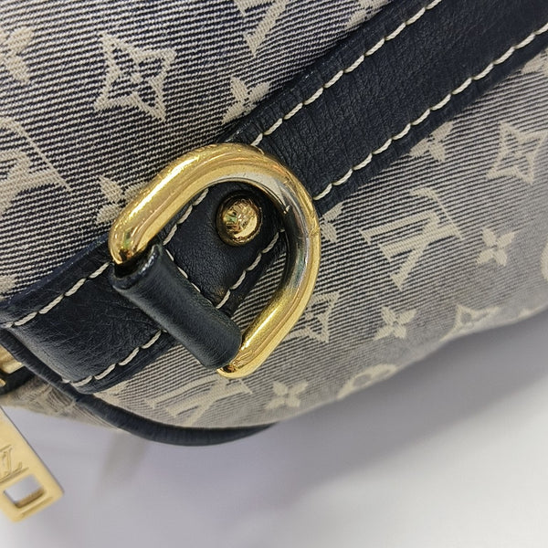 Monogram Canvas Top Handle Bag Blue