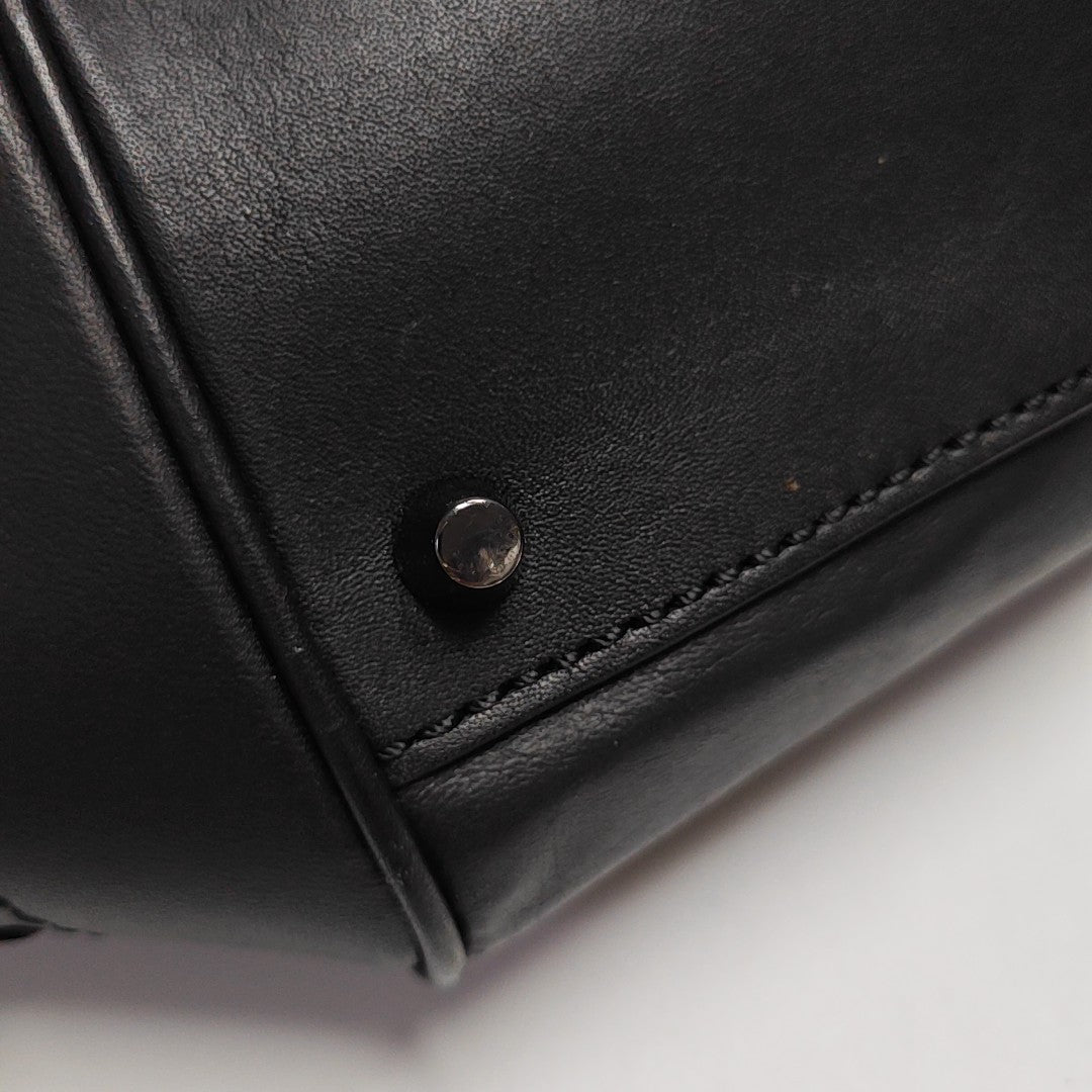 Calfskin Tote Bag Black
