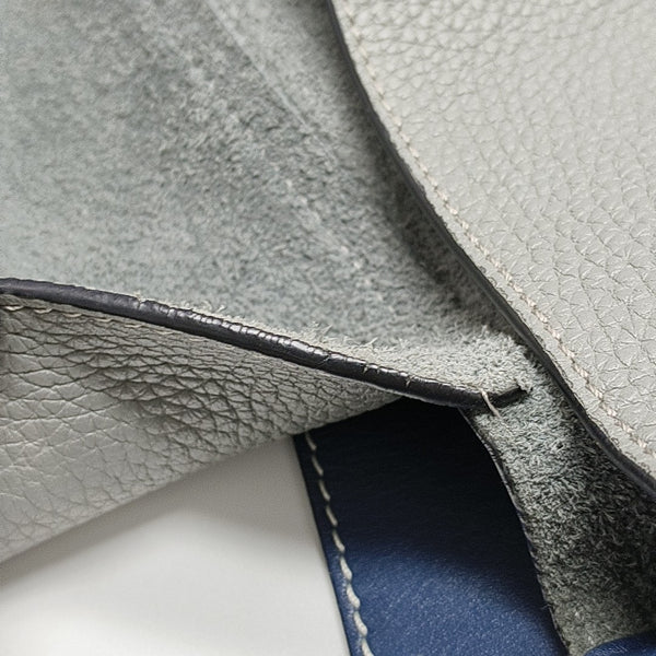Calfskin Shoulder Bag Gray