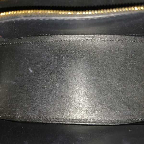 Hourglass S Calfskin Black