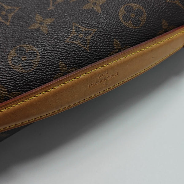 MÉTIS MM Monogram Coated Canvas Brown