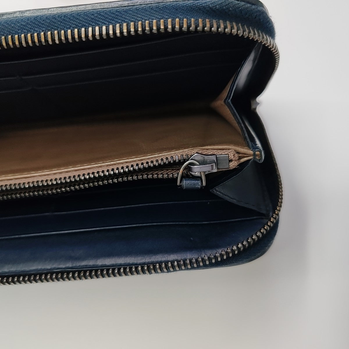 Calfskin Wallet Blue