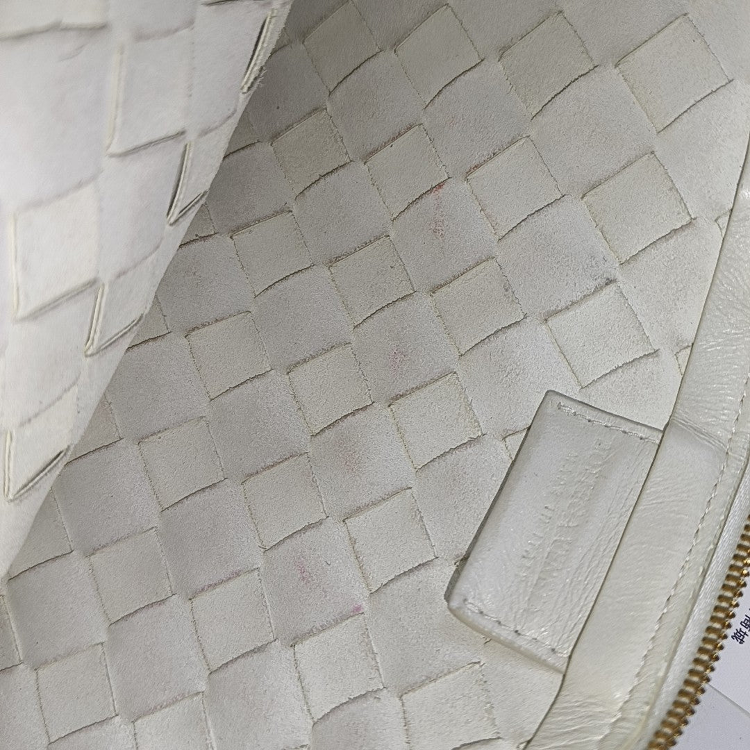 Lambskin Shoulder Bag White