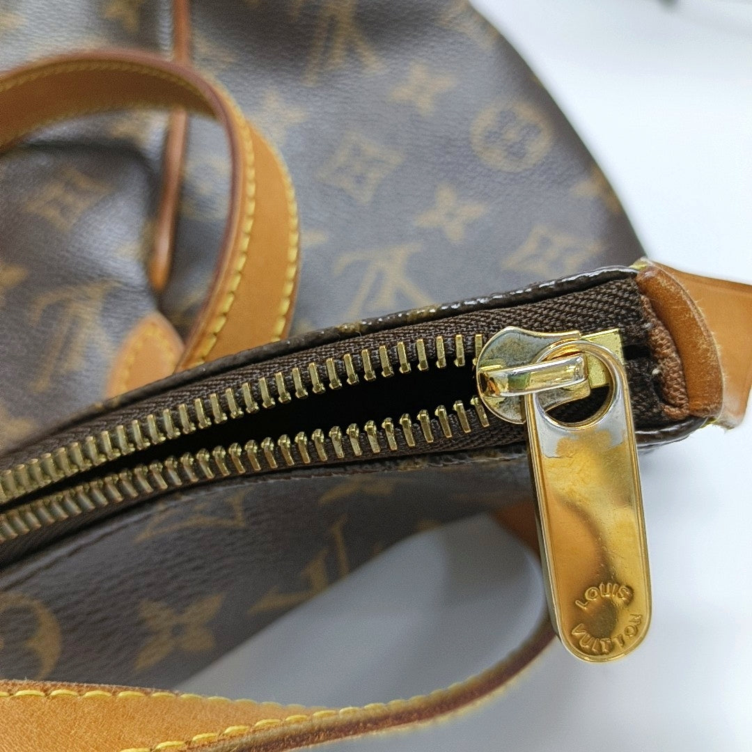 TOTALLY MM Monogram Coated Canvas Brown