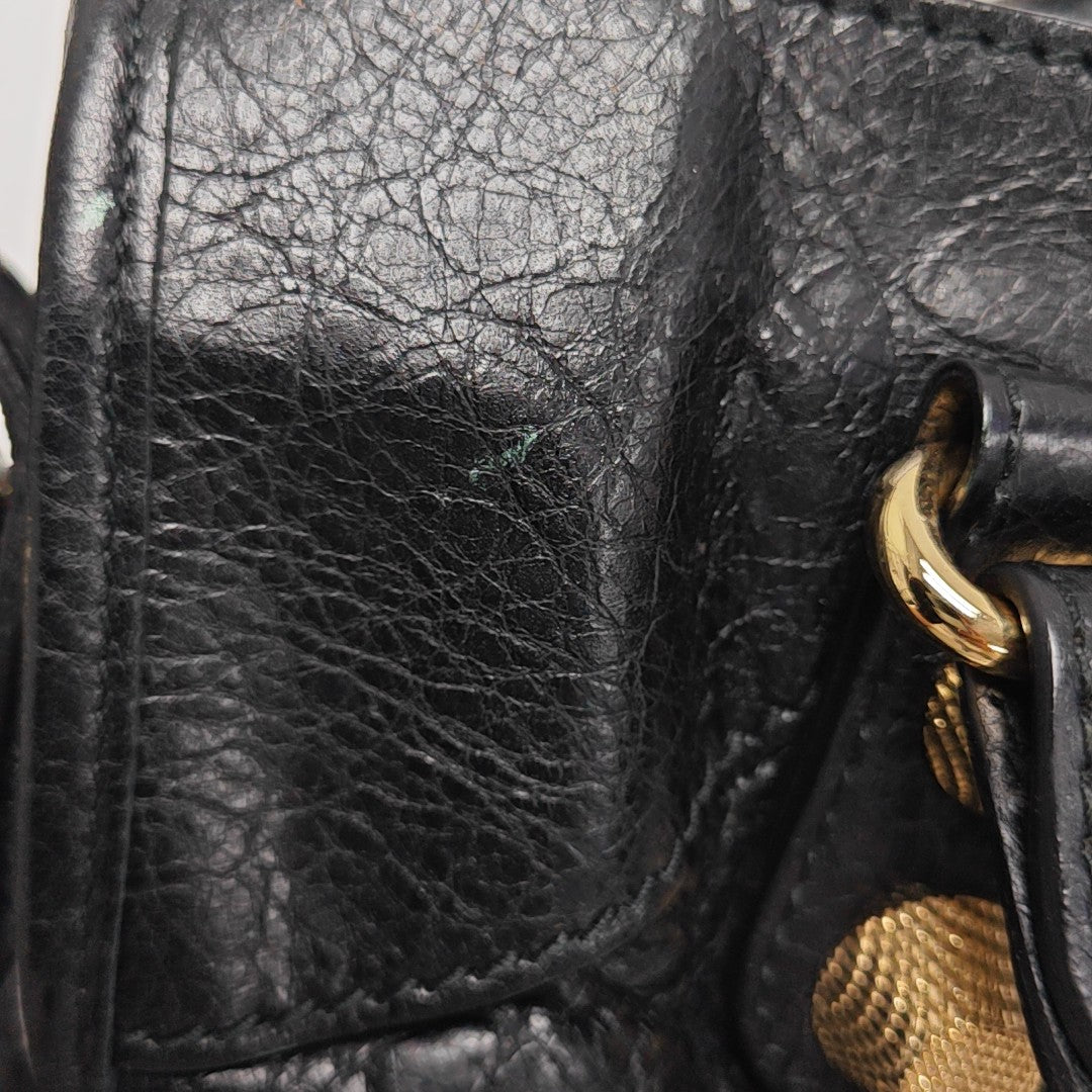 Classic City Medium Lambskin Black