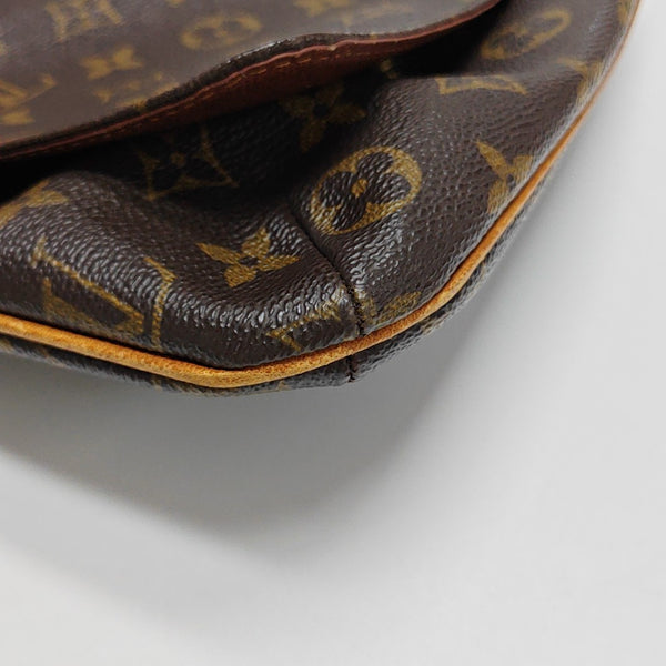 MUSETTE TANGO PM Monogram Coated Canvas Brown
