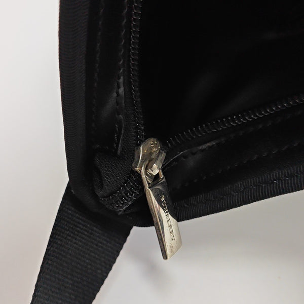 Fabric Shoulder Bag Black