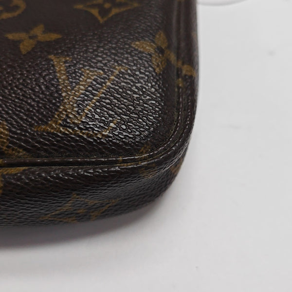 ACCESSOIRES Monogram Coated Canvas Brown