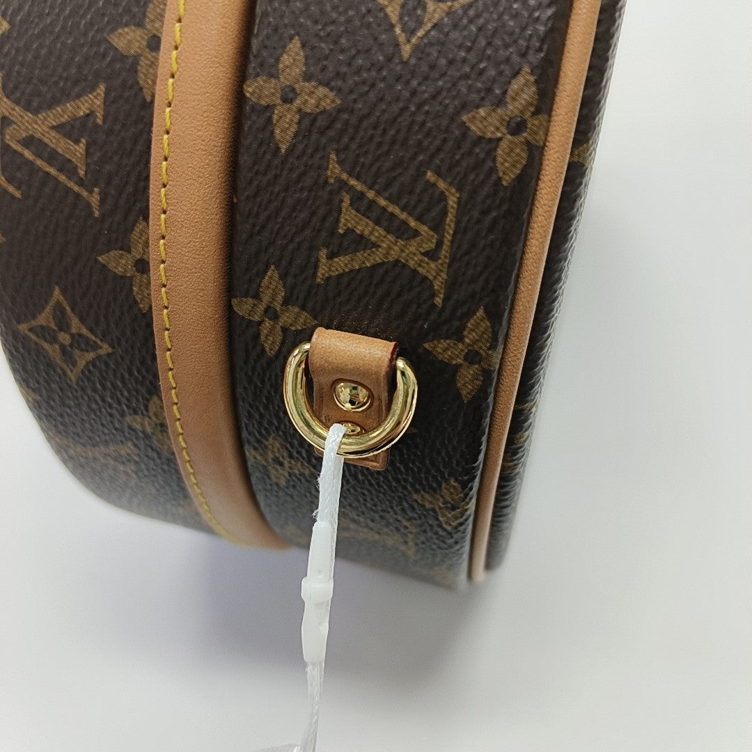 BOITE CHAPEAU PM Monogram Coated Canvas Brown