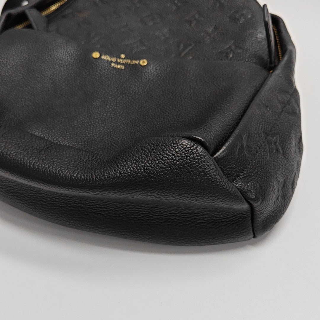 SORBONNE Monogram Calfskin Black