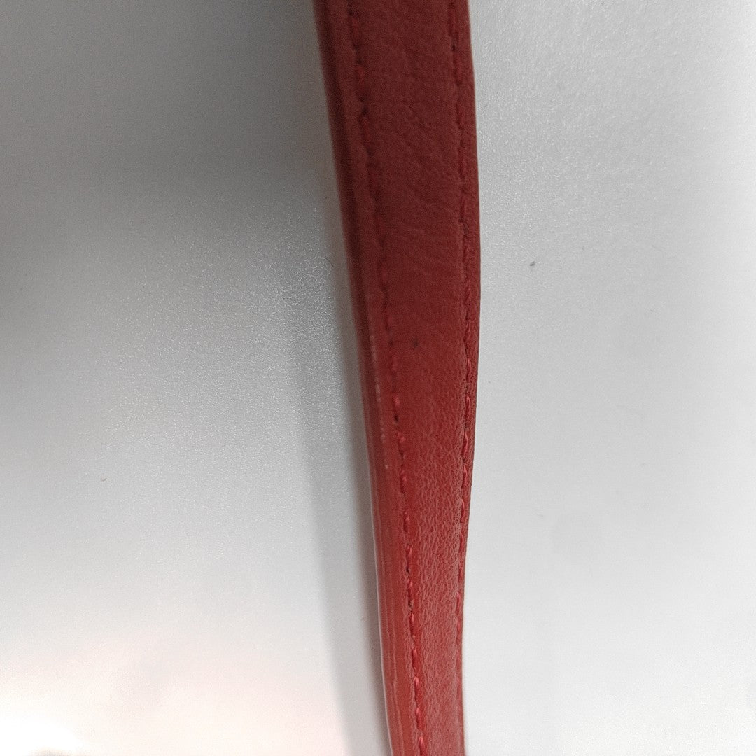Papier Calfskin Red