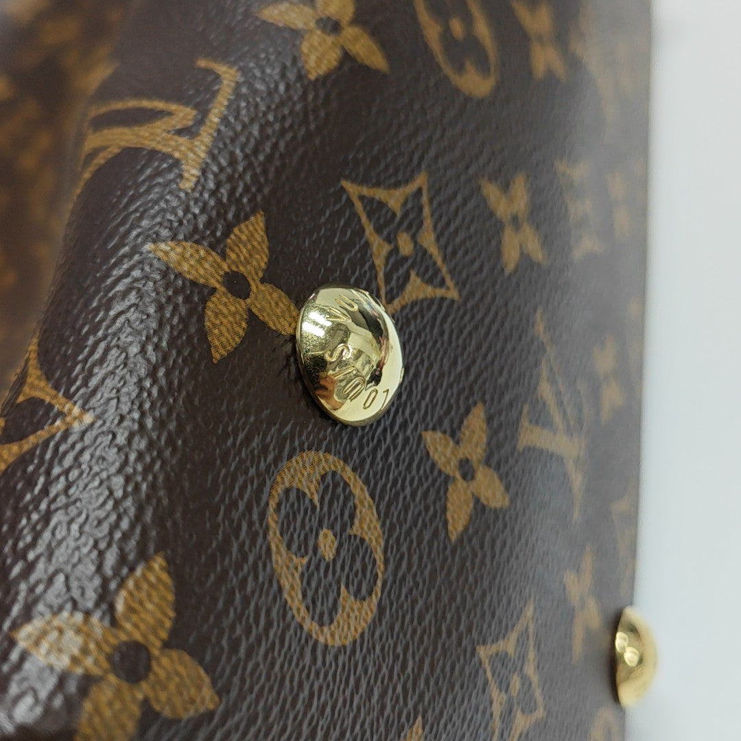 CARRYALL PM Monogram Coated Canvas Brown