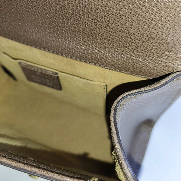 Authenticated pre-owned  Padlock Small Monogram Coated Canvas Multicolor - Crossbody Bag at Looply