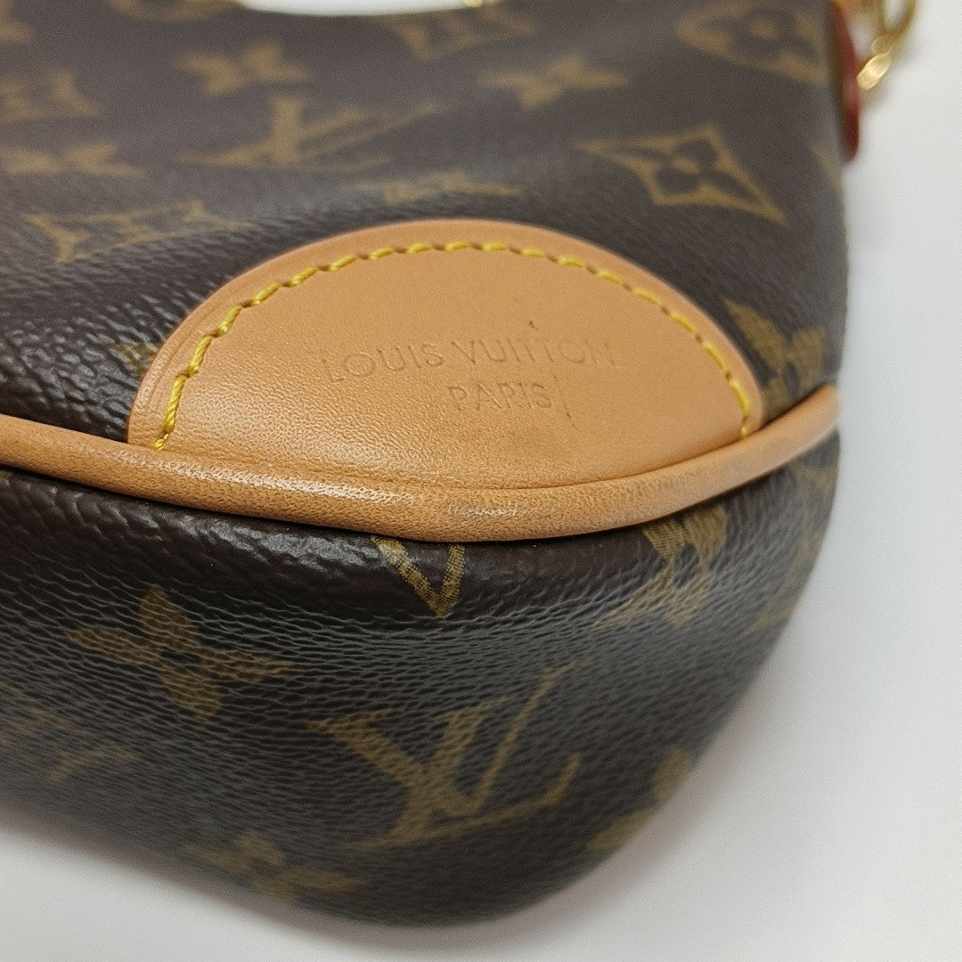 BOULOGNE Nano Monogram Coated Canvas Brown