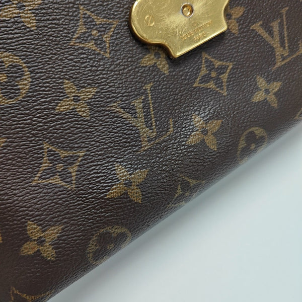 SAINT PLACIDE Monogram Coated Canvas Brown