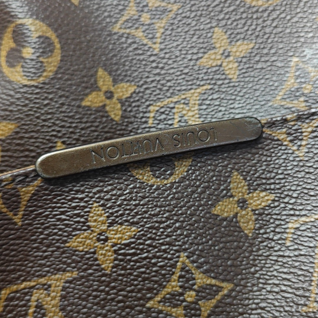 VINTAGE BEAUBOURG Monogram Coated Canvas Brown