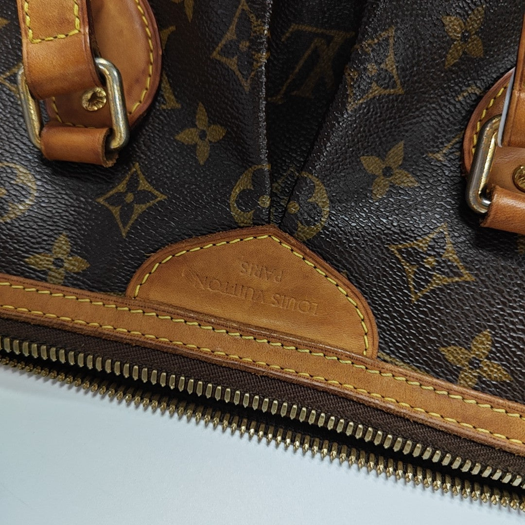 PALERMO PM Monogram Coated Canvas Brown