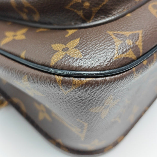 PASSY Monogram Coated Canvas Brown