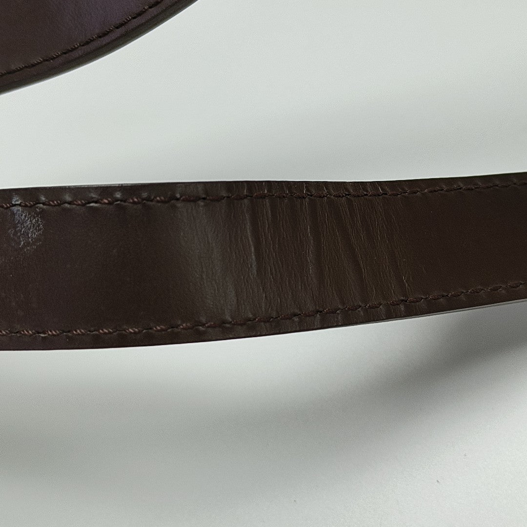 PORTOBELLO Damier Ebene Coated Canvas Brown