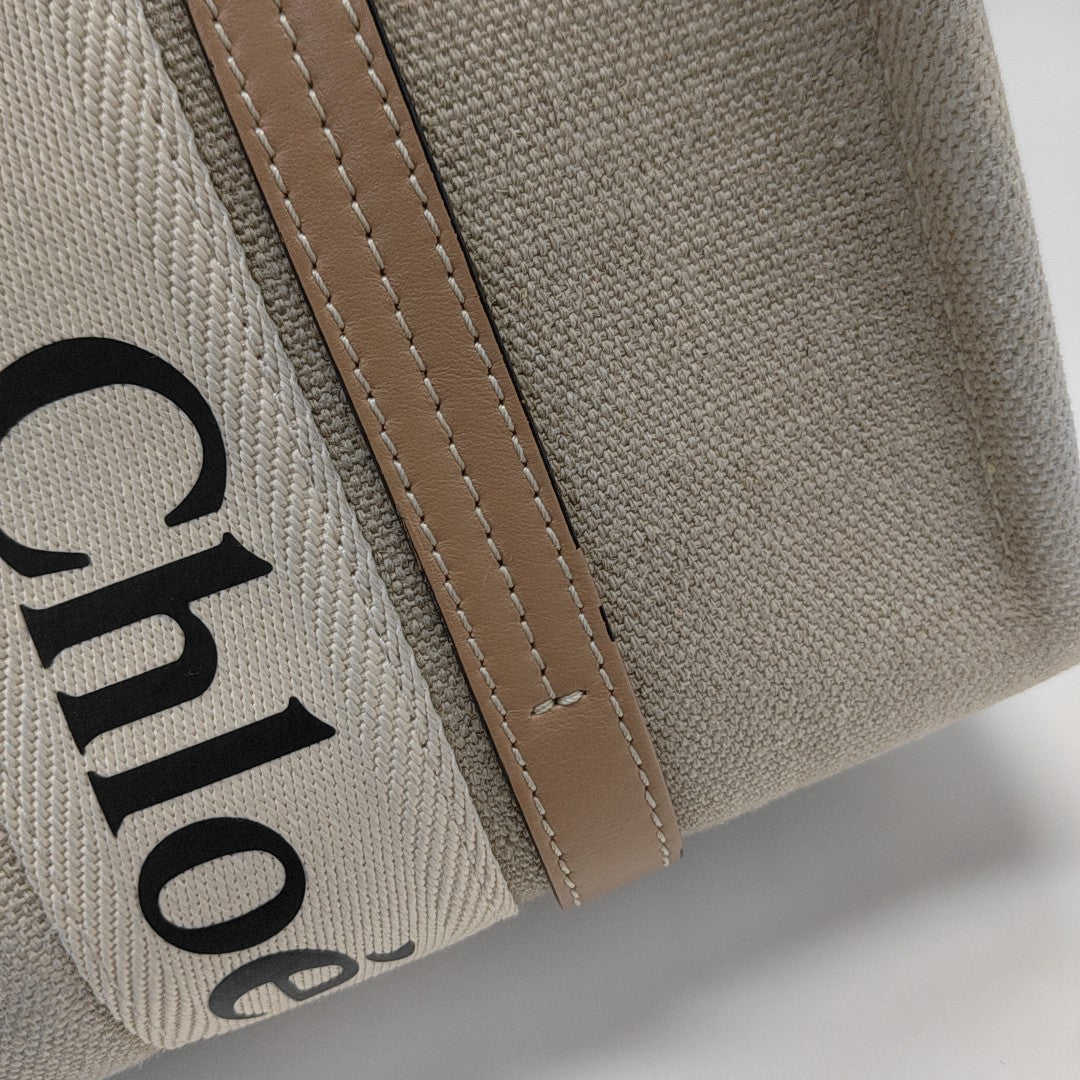 Woody Medium Canvas Beige