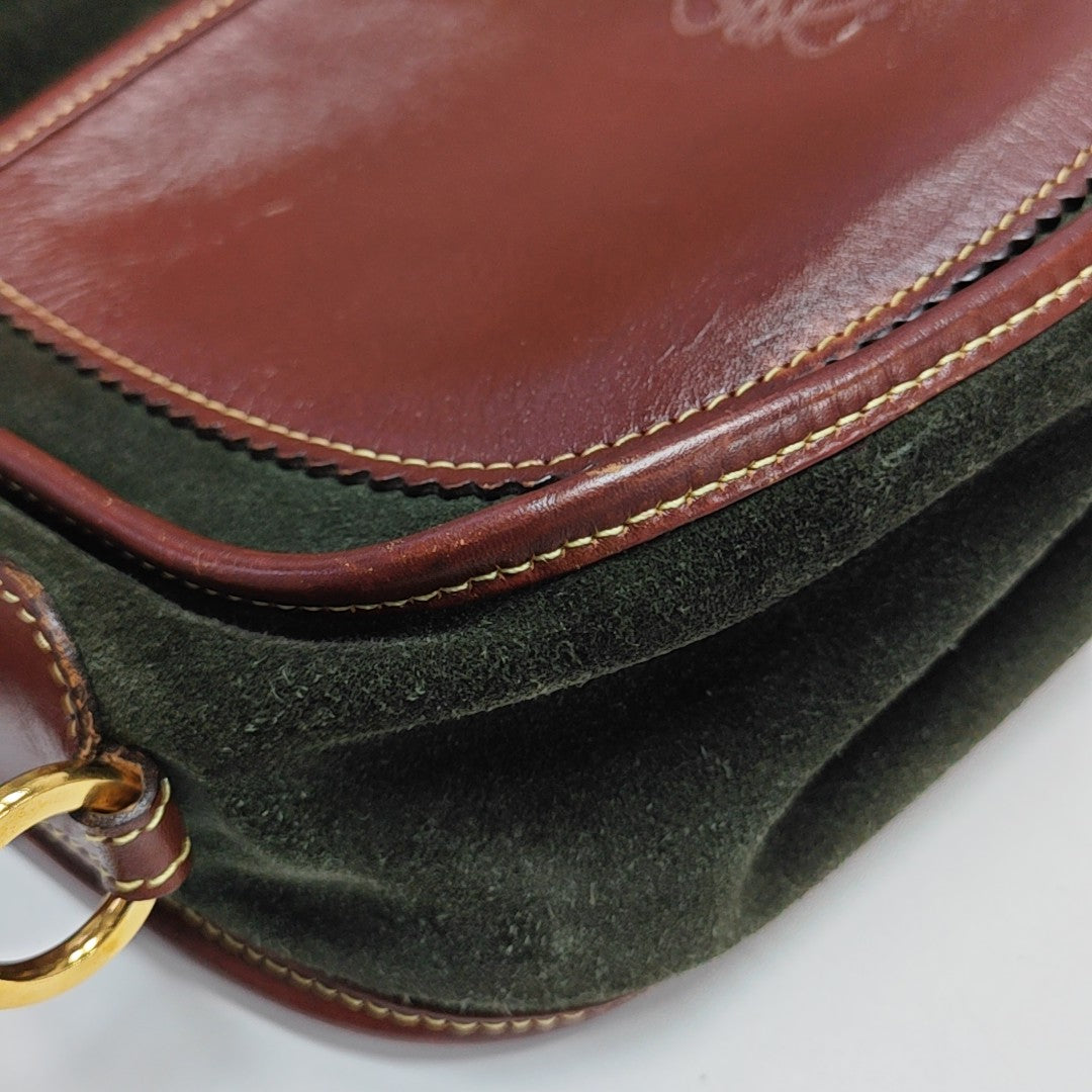Suede Shoulder Bag Multicolor