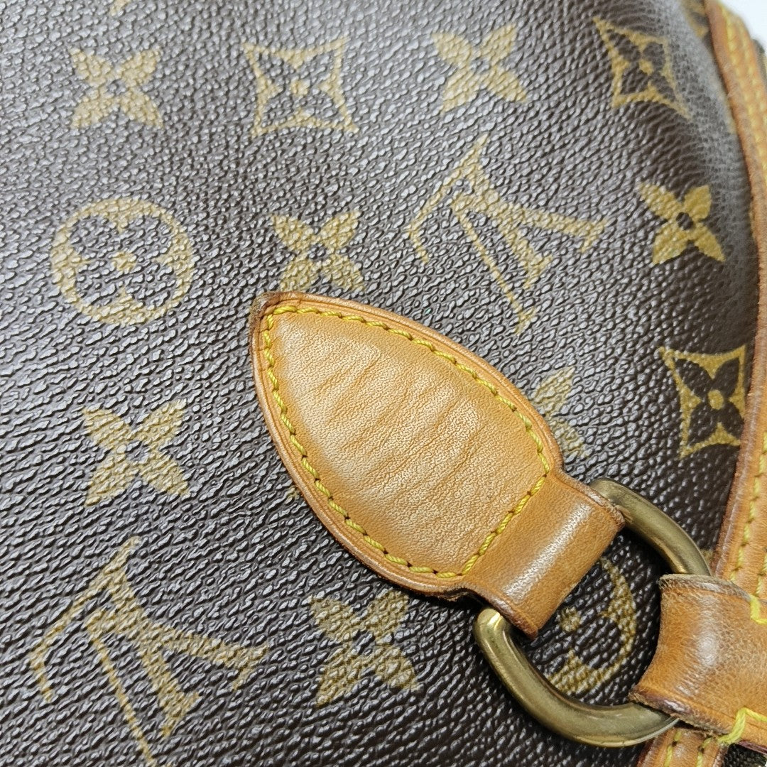 LOCKIT GM Monogram Coated Canvas Brown