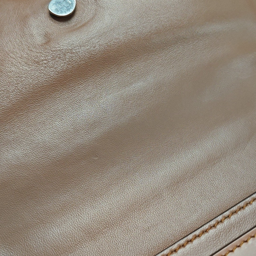 TB Small Calfskin Brown