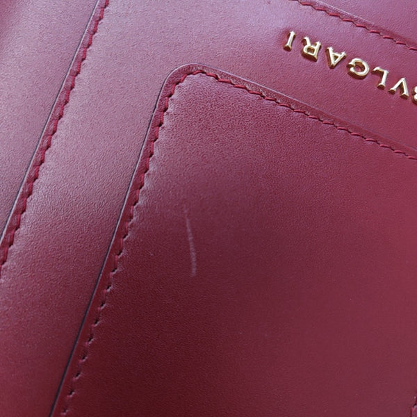 SERPENTI FOREVER Small Quilted Calfskin Red
