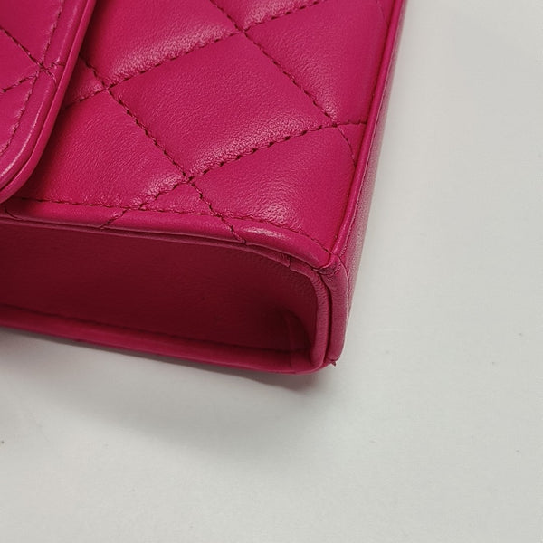 Quilted Lambskin Pink