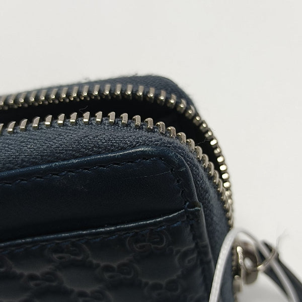 Monogram Calfskin Wallet Blue