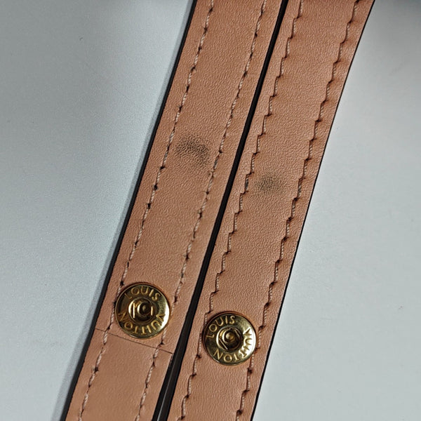 NÉONOÉ MM Damier Ebene Coated Canvas Brown