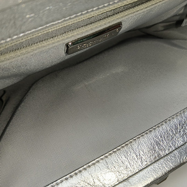 IN THE LOOP Quilted Lambskin Silver