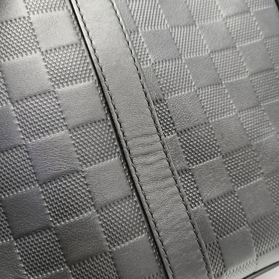 TADAO PM Damier Graphite Calfskin Black
